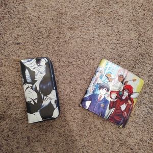 2 ITEMS - NWOT Kuroshitsuji Wallets